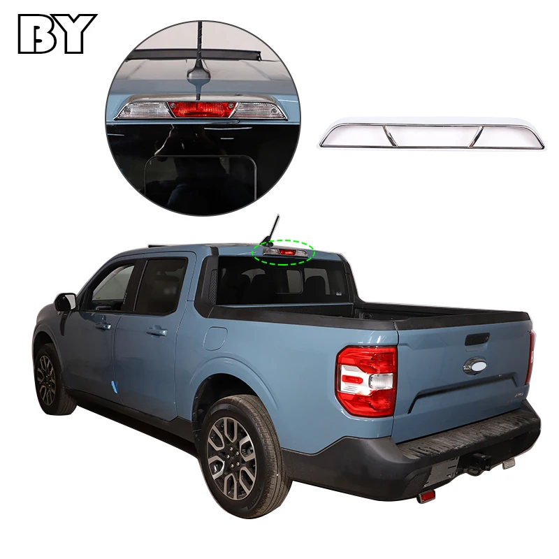 1PCS Car High Mounted Brake Light Lamp Decorative Sticker For Ford Maverick 2022 ABS Bright Silver Auto Modification Accessories
1PCS Car High Mounted Brake Light Lamp Decorative Sticker For Ford Maverick 2022 ABS Bright Silver Auto Modification Accessories