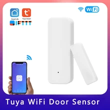 Tuya WiFi Smart Door and Window Sensor WiFi Smart Door Magnetic Wireless Security Alarm Works With Alexa Google Home
Tuya WiFi Smart Door and Window Sensor WiFi Smart Door Magnetic Wireless Security Alarm Works With Alexa Google Home