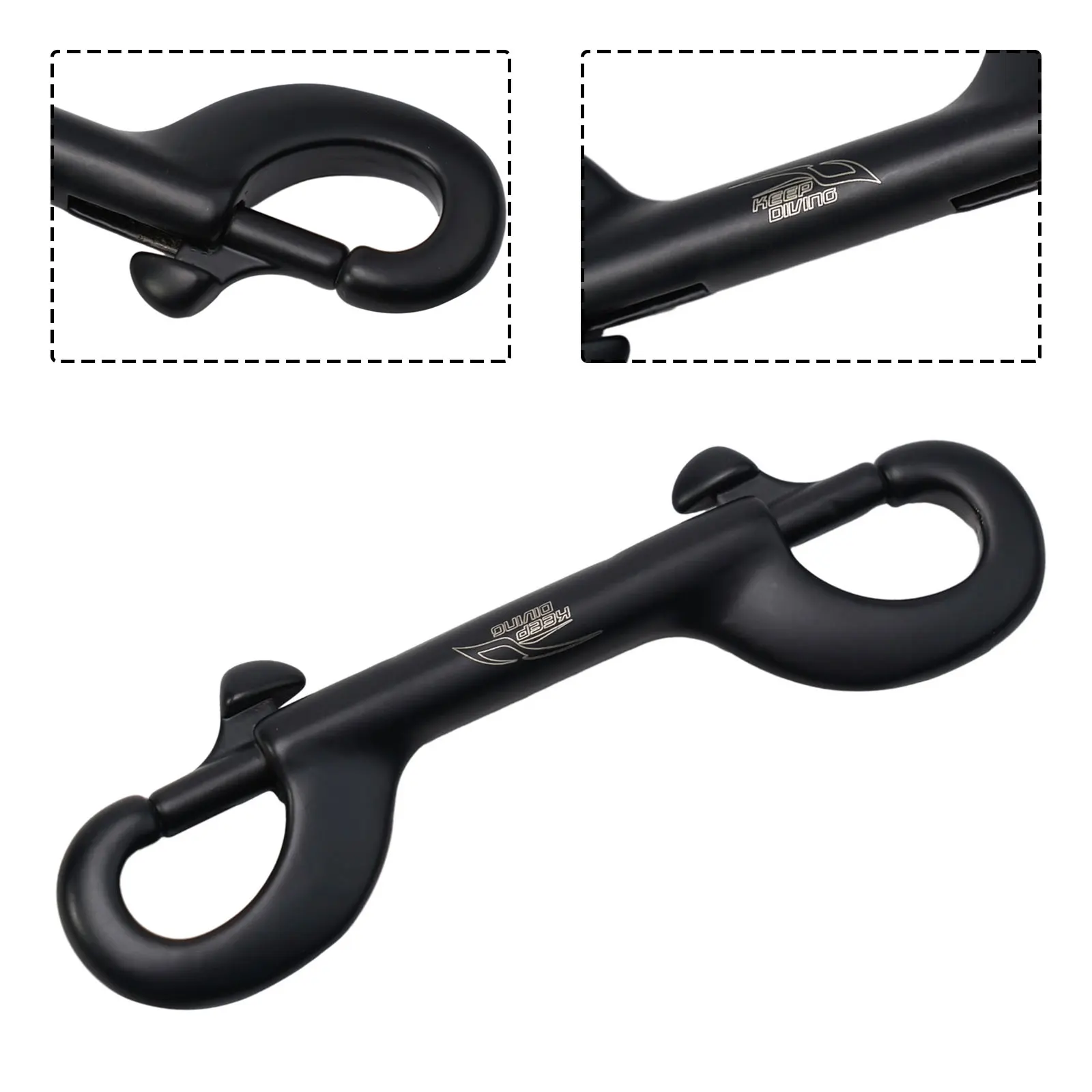 Scuba Diving Snap Hook Black/White/Purple 1x 316 Stainless Steel Accessories Durable High Quality Material Practical
Scuba Diving Snap Hook Black/White/Purple 1x 316 Stainless Steel Accessories Durable High Quality Material Practical