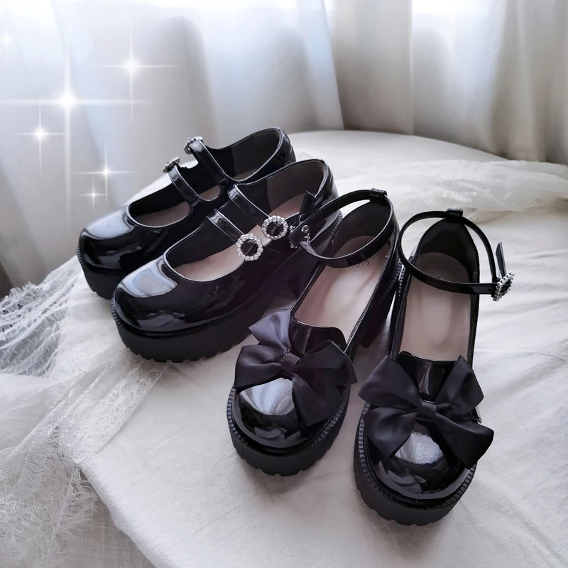 Japan Lolita Style Zapatos Mujer Round Toe Platform Shoes for Women Shallow Mouth High Heels Kawaii Tacones Chaussure Femme
Japan Lolita Style Zapatos Mujer Round Toe Platform Shoes for Women Shallow Mouth High Heels Kawaii Tacones Chaussure Femme