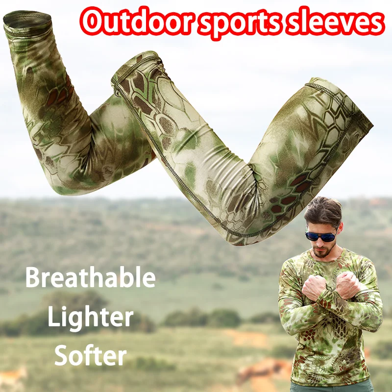 Summer Tactical Arm Sleeves Camouflage Fishing Elastic Compression UV Sun Protection Hike Motorcycle Python for Combat T-Shirts
Summer Tactical Arm Sleeves Camouflage Fishing Elastic Compression UV Sun Protection Hike Motorcycle Python for Combat T-Shirts