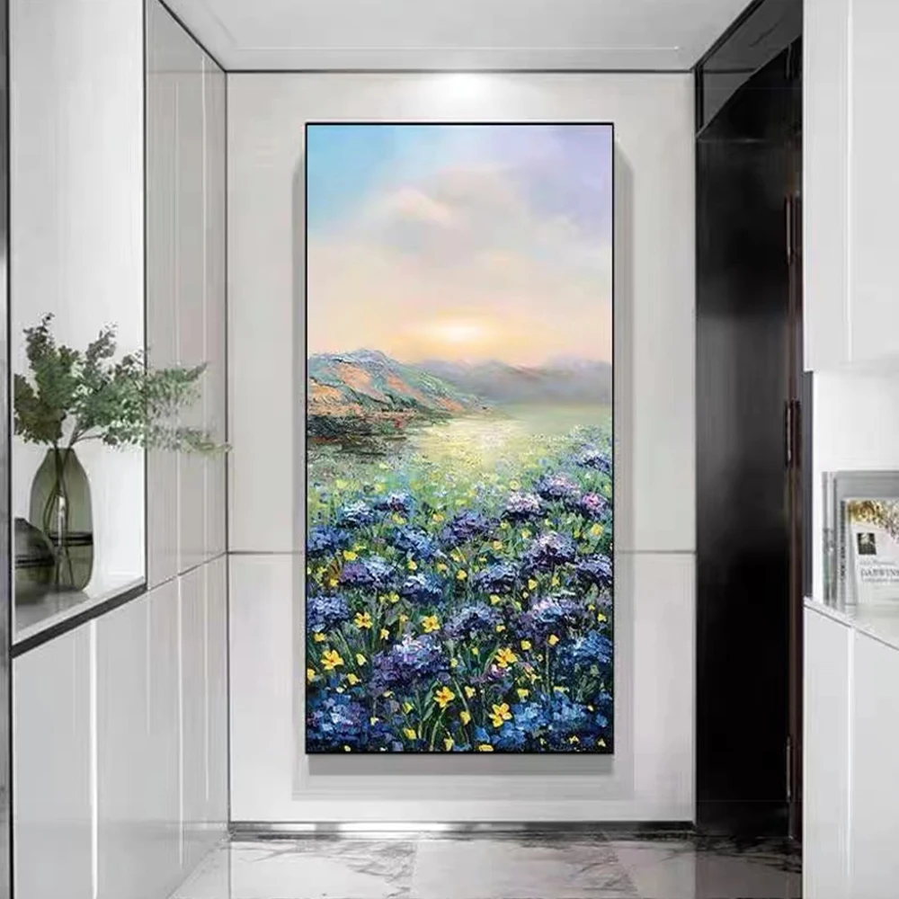 Mintura Large Size Handmade Artwork Handpainted Oil Paintings on Canva,The Beautiful Flower Scene Modern Home Decortion Wall Art
Mintura Large Size Handmade Artwork Handpainted Oil Paintings on Canva,The Beautiful Flower Scene Modern Home Decortion Wall Art