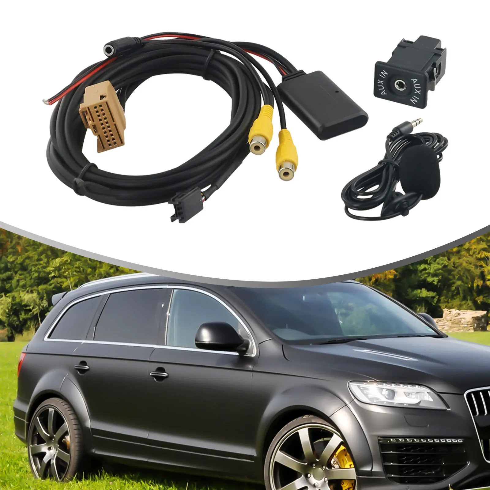 Расширенная Автомобильная стерео конфигурация, Bluetooth, совместимый с MMI 2G, автомобильный AUX-кабель, адаптер для Q7 A6 A8 2006 2008
Расширенная Автомобильная стерео конфигурация, Bluetooth, совместимый с MMI 2G, автомобильный AUX-кабель, адаптер для Q7 A6 A8 2006 2008