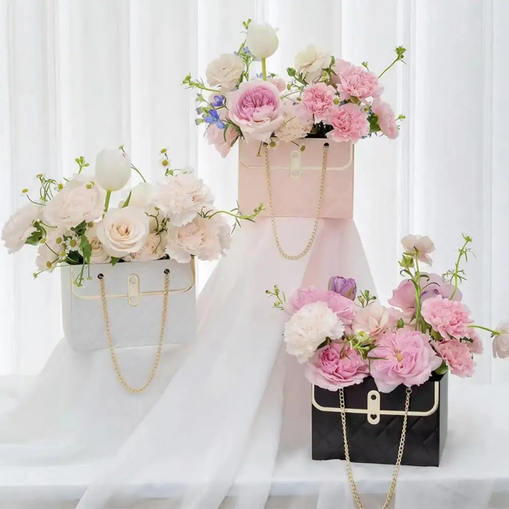Flower Tote Bag Portable Foldable Long Lasting Universal Present Packing Rose Flower Box Party Gift Box Packaging Bag
Flower Tote Bag Portable Foldable Long Lasting Universal Present Packing Rose Flower Box Party Gift Box Packaging Bag