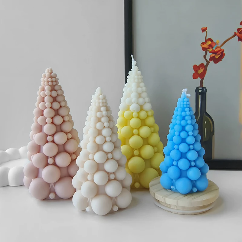 DIY Christmas Tree Silicone Mold Scented Candle Plaster Ornament Epoxy Resin Mould Christmas Candles Making
DIY Christmas Tree Silicone Mold Scented Candle Plaster Ornament Epoxy Resin Mould Christmas Candles Making