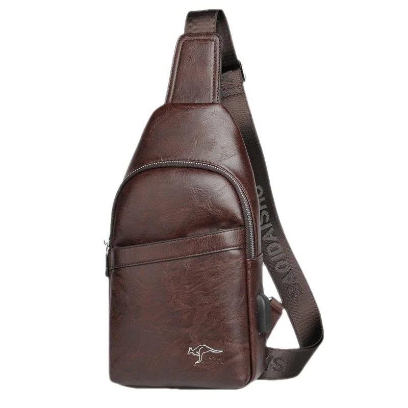 Vintage Leather Men's Chest Bag Fashion USB Charging Crossbody Bag Business Male Messenger Bag Large Capacity Sling Bag
Vintage Leather Men's Chest Bag Fashion USB Charging Crossbody Bag Business Male Messenger Bag Large Capacity Sling Bag