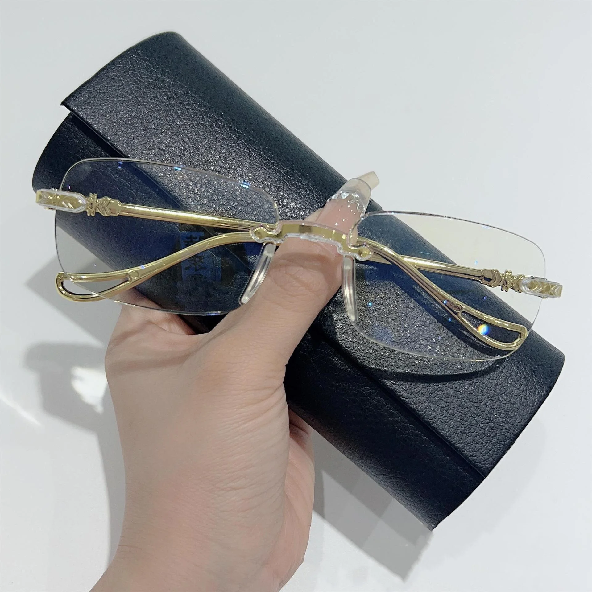 Luxury Diamond Cut Reading Glasses Women Rimless Anti Blue Light Eyeglasses Ladies Plus Prescription Eyewear Diopter 1.0 To +4.0 9 Mallzona S963fe23bd39a4fcfb6d369f1b5671f13b Luxury Diamond Cut Reading Glasses Women Rimless Anti Blue Light Eyeglasses Ladies Plus Prescription Eyewear Diopter 1.0 To +4.0 Mallzona