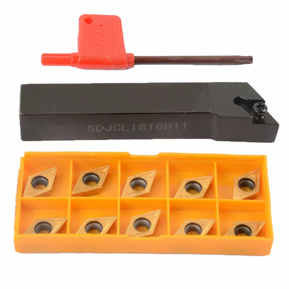 Versatile Performance SDJCL1616H11 16x100mm External Lathe Turning Tool Holder for Multiple Machining Applications
Versatile Performance SDJCL1616H11 16x100mm External Lathe Turning Tool Holder for Multiple Machining Applications