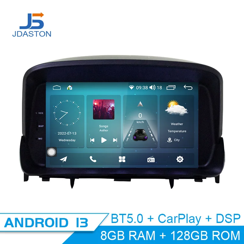 

Автомобильный мультимедийный плеер Jdaston Android 13 для OPEL MOKKA 2008-2013, автомобильный радиоприемник с GPS-навигацией, стерео Carplay Autoaudio 8G + 128G
