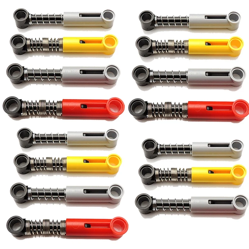 15PCS Technical Building Blocks Self-Locking High-Tech Shock Absorber Arm Spring For Motor MOC Building Block Parts
15PCS Technical Building Blocks Self-Locking High-Tech Shock Absorber Arm Spring For Motor MOC Building Block Parts