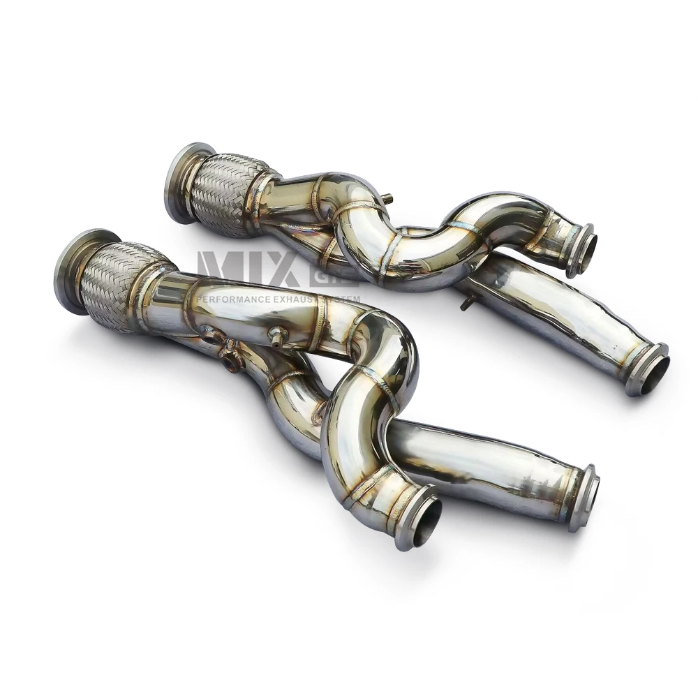

Lamborghini LP700 6.5 stainless steel downpipe high-performance exhaust without Cat exhaust downpipe