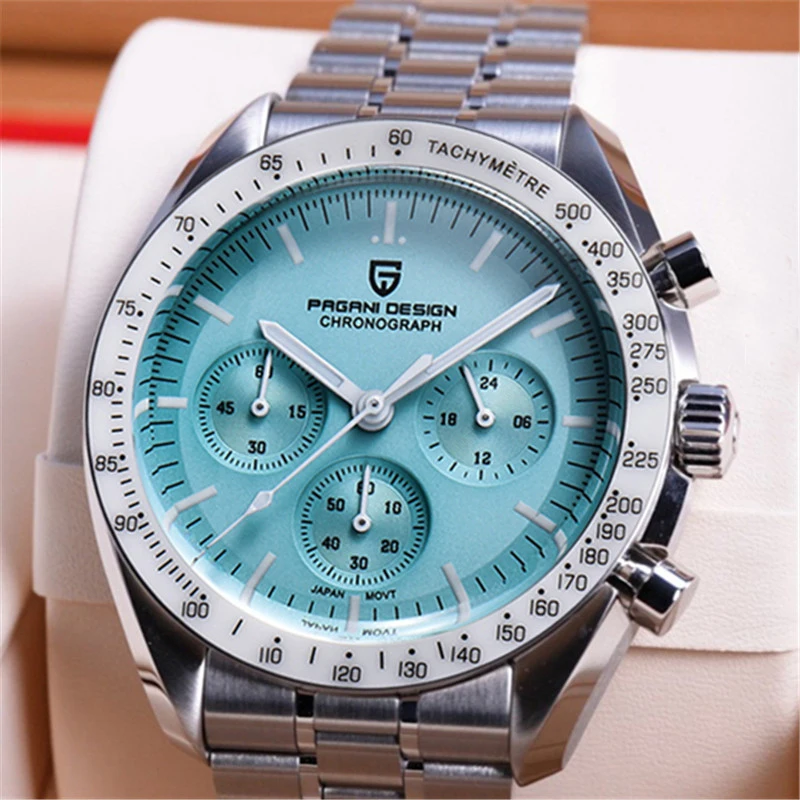 PAGANI DESIGN 2023 New V4 Luxury Quartz Watch For Men Sapphire Automatic Date 100M Waterproof Mens Chronograph Relogio Masculino
PAGANI DESIGN 2023 New V4 Luxury Quartz Watch For Men Sapphire Automatic Date 100M Waterproof Mens Chronograph Relogio Masculino