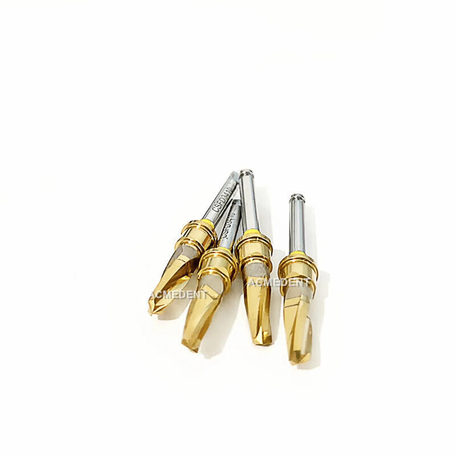 5 Pcs Dental Final Drill Conical Drills Stopper External Irrigation Burs Golden Coated
5 Pcs Dental Final Drill Conical Drills Stopper External Irrigation Burs Golden Coated