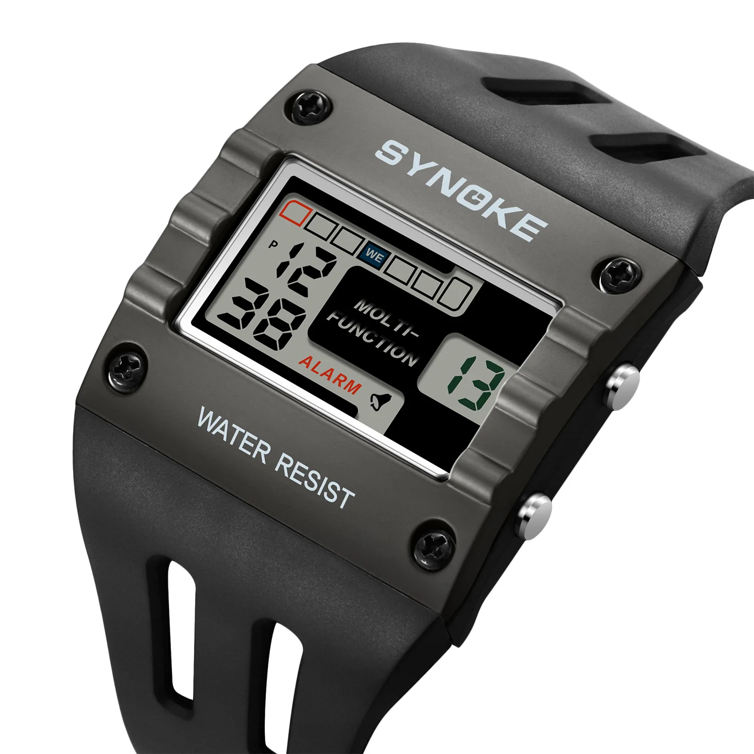 

SYNOKE Men's Electronic Watch, Fashion Outdoor Sports Multi-functional Men's Watch
