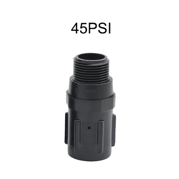 1Pc Garden Drip System Pressure Regulators with 3/4"FHT x MHT Hose Thread Reduces Incoming Water Pressure 15PSI-45PSI
1Pc Garden Drip System Pressure Regulators with 3/4"FHT x MHT Hose Thread Reduces Incoming Water Pressure 15PSI-45PSI
