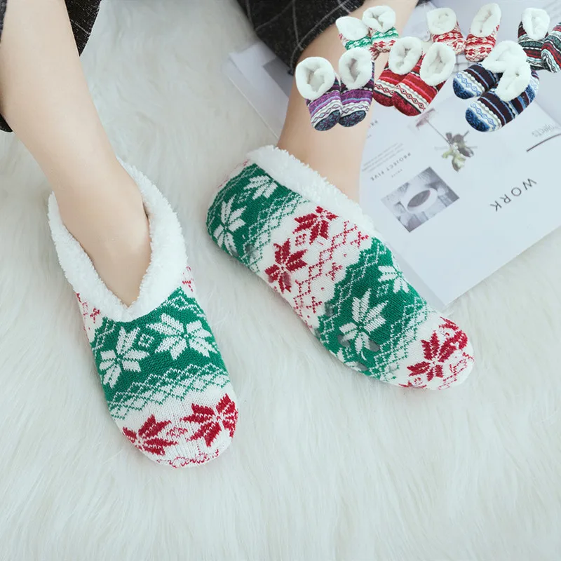 House Fluffy Slippers Socks Women Winter Warm Woolen Knitted Socks Woman Anti Skid Grip Sole Indoor Home Floor Shoes
House Fluffy Slippers Socks Women Winter Warm Woolen Knitted Socks Woman Anti Skid Grip Sole Indoor Home Floor Shoes