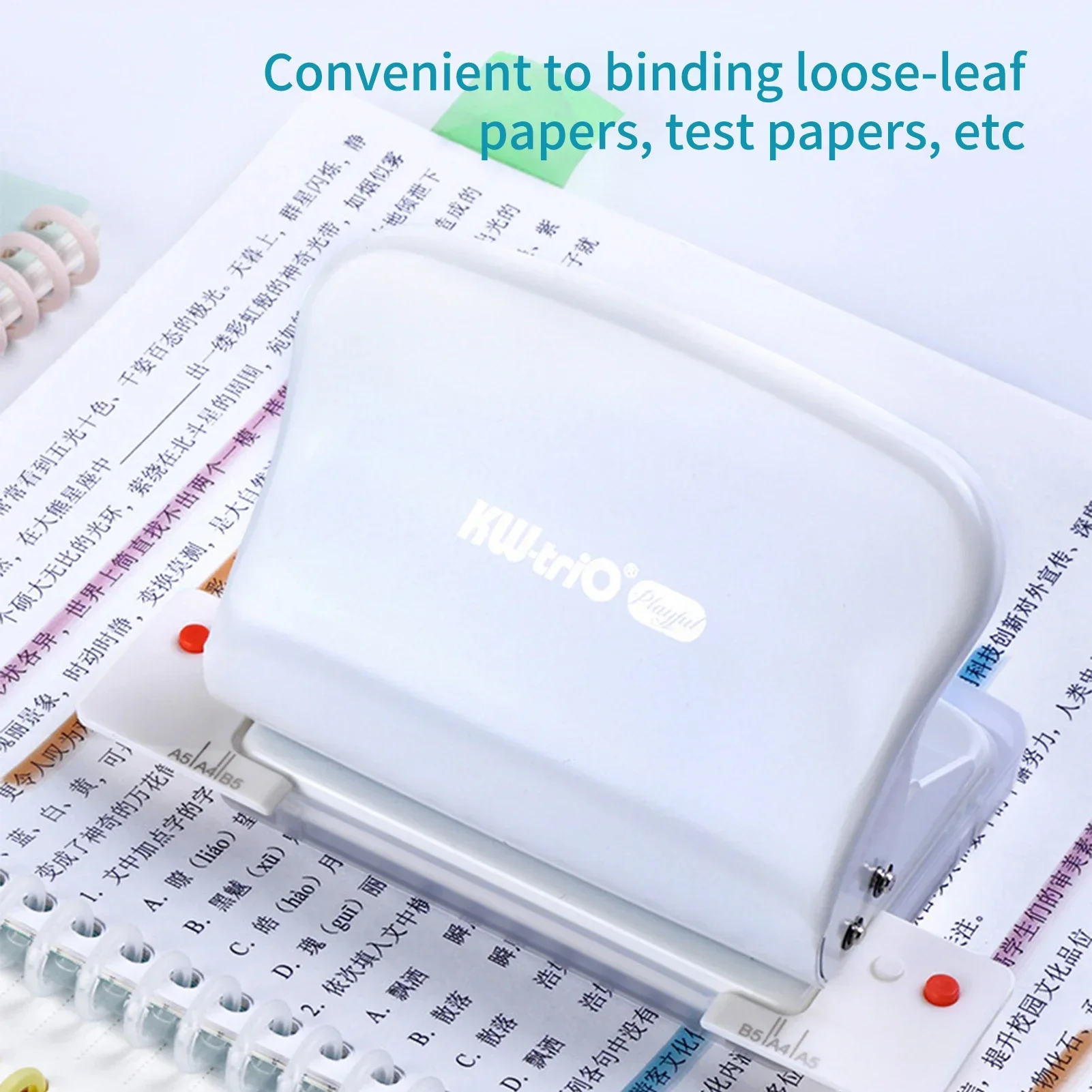 Punch Puncher Paper Metal Multiple Capacity Support 20/26/30 Notebook 10 Sheet Punching Hole 10-hole Handheld for
Punch Puncher Paper Metal Multiple Capacity Support 20/26/30 Notebook 10 Sheet Punching Hole 10-hole Handheld for