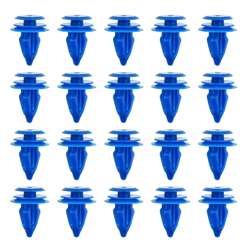 

Durable High Quality Practical Clips Retainer 20x Curved Nylon Wheel 10mm 20pcs Arch LR027255 Mounting Blue Exterior