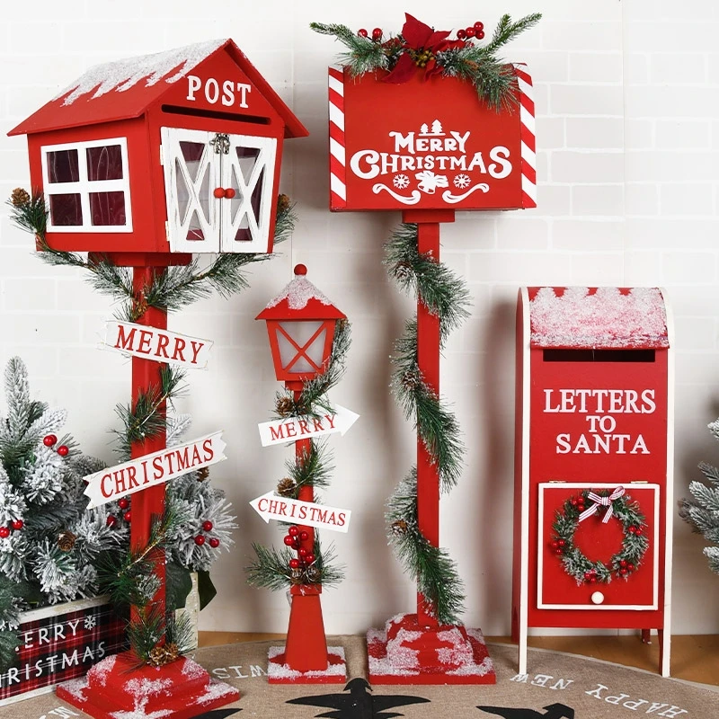 Christmas Decoration Wooden House Mailbox Mailbox Post Box Wooden Bedroom Deer Decoration Bar Cafe
Christmas Decoration Wooden House Mailbox Mailbox Post Box Wooden Bedroom Deer Decoration Bar Cafe