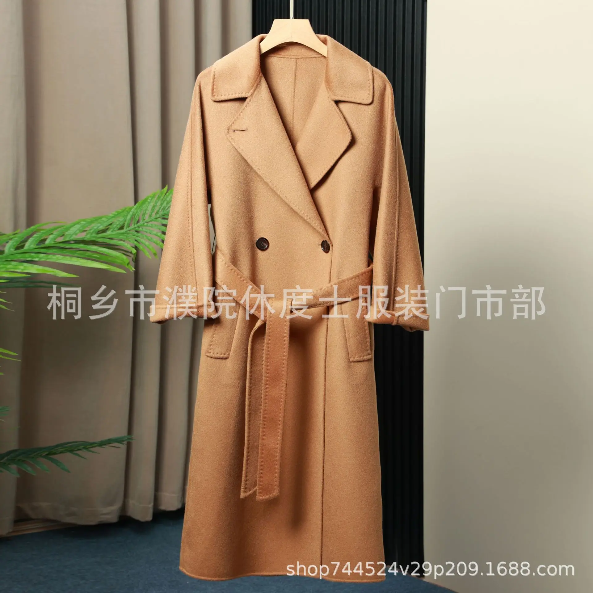 Ветрозащитный воротник, новый сезон, женское 100% кашемировое двустороннее кашемировое пальто, длинная стильная куртка 
Ветрозащитный воротник, новый сезон, женское 100% кашемировое двустороннее кашемировое пальто, длинная стильная куртка