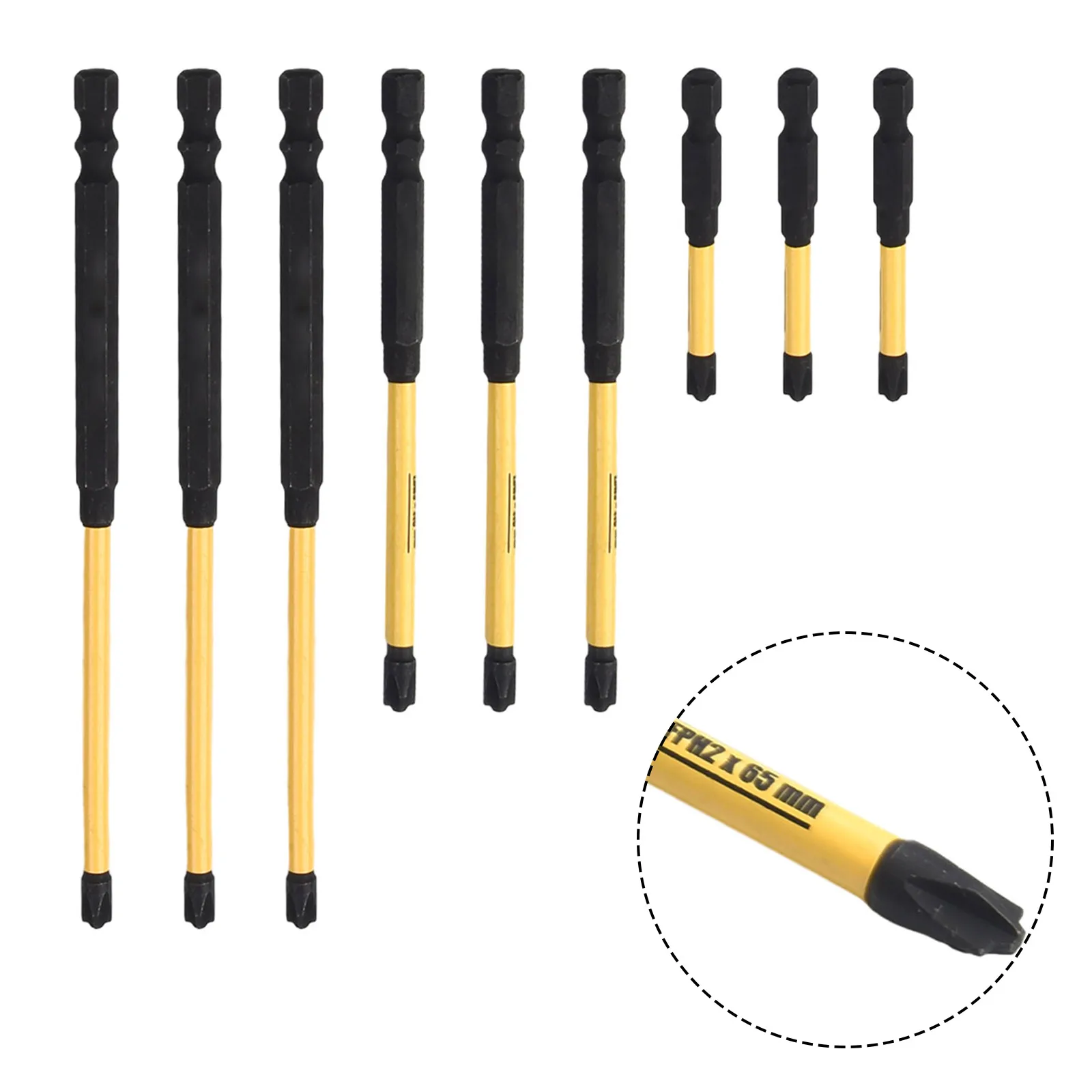 3/6/9pcs Cross Impact Screwdriver Bits Set Electrician Special Screwdriver Bit Nutdrivers FPH2 FPH2 Electric Impact Driver Too
3/6/9pcs Cross Impact Screwdriver Bits Set Electrician Special Screwdriver Bit Nutdrivers FPH2 FPH2 Electric Impact Driver Too
