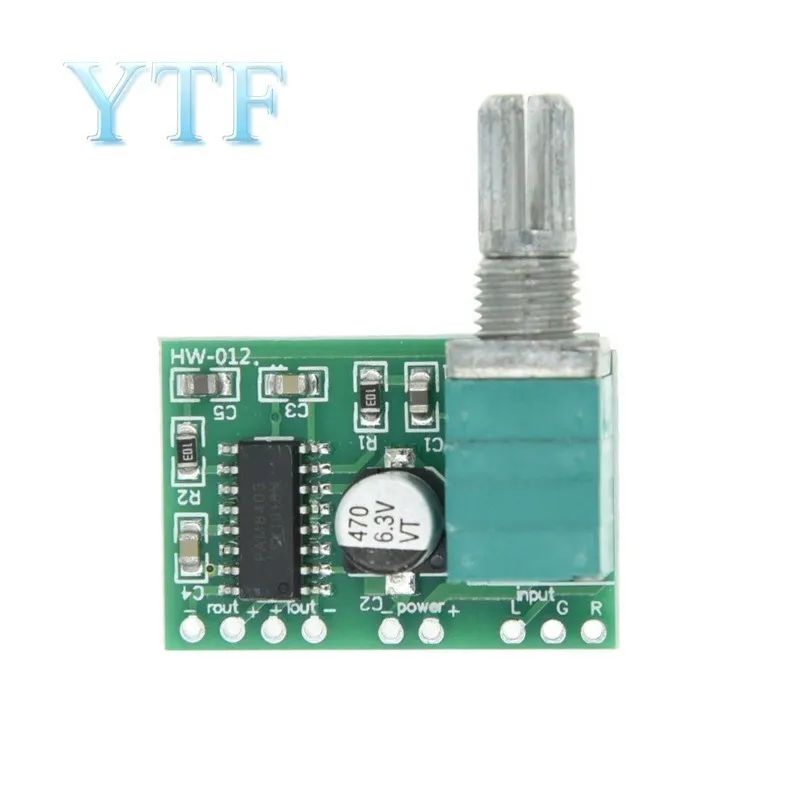 

PAM8403 Mini 5V Digital Amplifier Board With Switch Potentiometer Can Be USB Powered for arduino