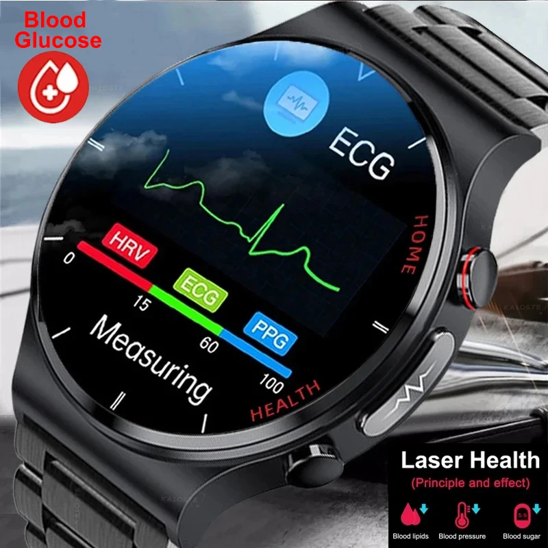 2023New ECG+PPG Smart Watch Men Laser Treatment Blood glucose Health Blood Pressure Fitness Sports Watches Waterproof Smartwatch
2023New ECG+PPG Smart Watch Men Laser Treatment Blood glucose Health Blood Pressure Fitness Sports Watches Waterproof Smartwatch