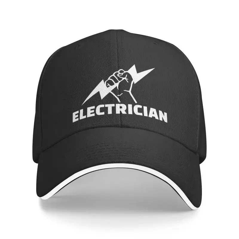 

Custom Electrician Baseball Cap Sports Men Women'S Adjustable Engineer Electrical Power Dad Hat Summer New Year