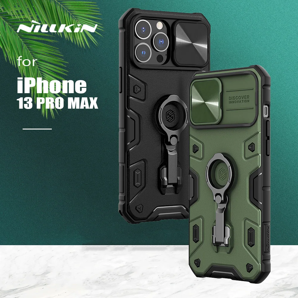 Чехол Nillkin Camshield для iPhone 13 Pro Max, бронированный чехол-подставка для камеры, задняя крышка для iPhone 13 Pro Max, чехол для объектива
Чехол Nillkin Camshield для iPhone 13 Pro Max, бронированный чехол-подставка для камеры, задняя крышка для iPhone 13 Pro Max, чехол для объектива