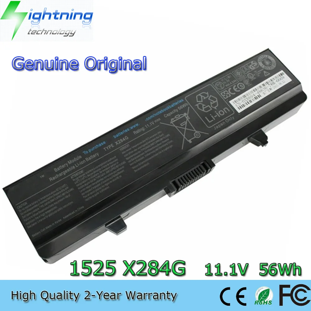 Новый оригинальный аккумулятор X284G 11,1 В 56 Втч для ноутбука Dell Inspiron 1525 1526 1545 14 1440 MG119 RU586 GW240
Новый оригинальный аккумулятор X284G 11,1 В 56 Втч для ноутбука Dell Inspiron 1525 1526 1545 14 1440 MG119 RU586 GW240