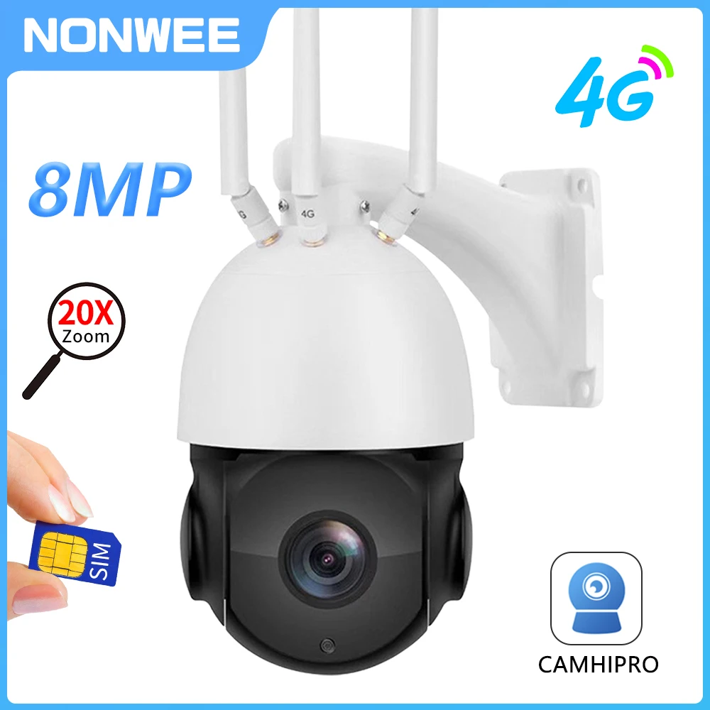 8MP HD IP Camera 5MP 4G SIM Card 20X Zoom WIFI Cameras Outdoor Wireless PTZ Speed Dome CCTV Video Surveillance Auto Tracking
8MP HD IP Camera 5MP 4G SIM Card 20X Zoom WIFI Cameras Outdoor Wireless PTZ Speed Dome CCTV Video Surveillance Auto Tracking