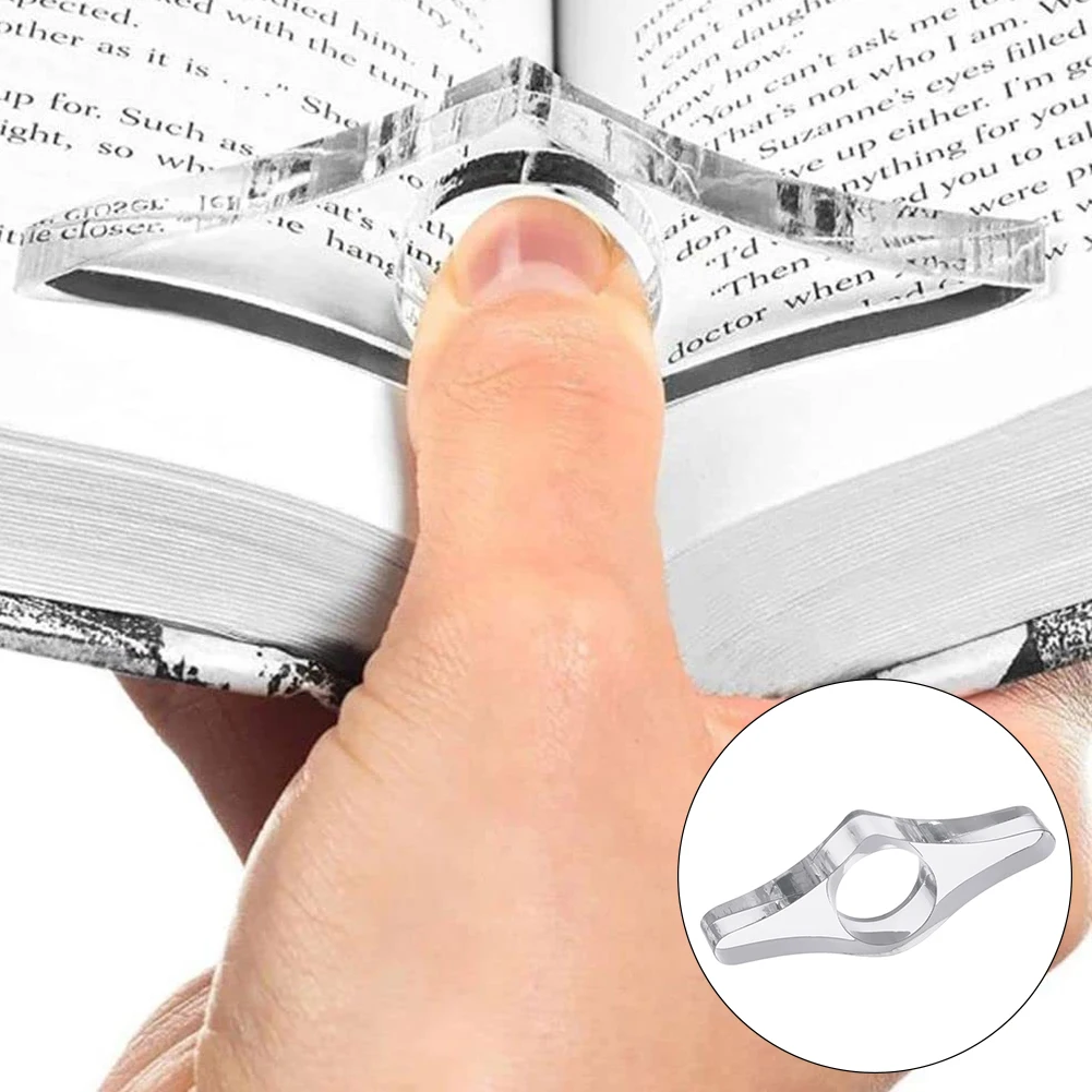Multi-functional Acrylic Book Support Finger Book Page Holder Transparent Bookmark School Office Supplies Korean Stationery
Multi-functional Acrylic Book Support Finger Book Page Holder Transparent Bookmark School Office Supplies Korean Stationery