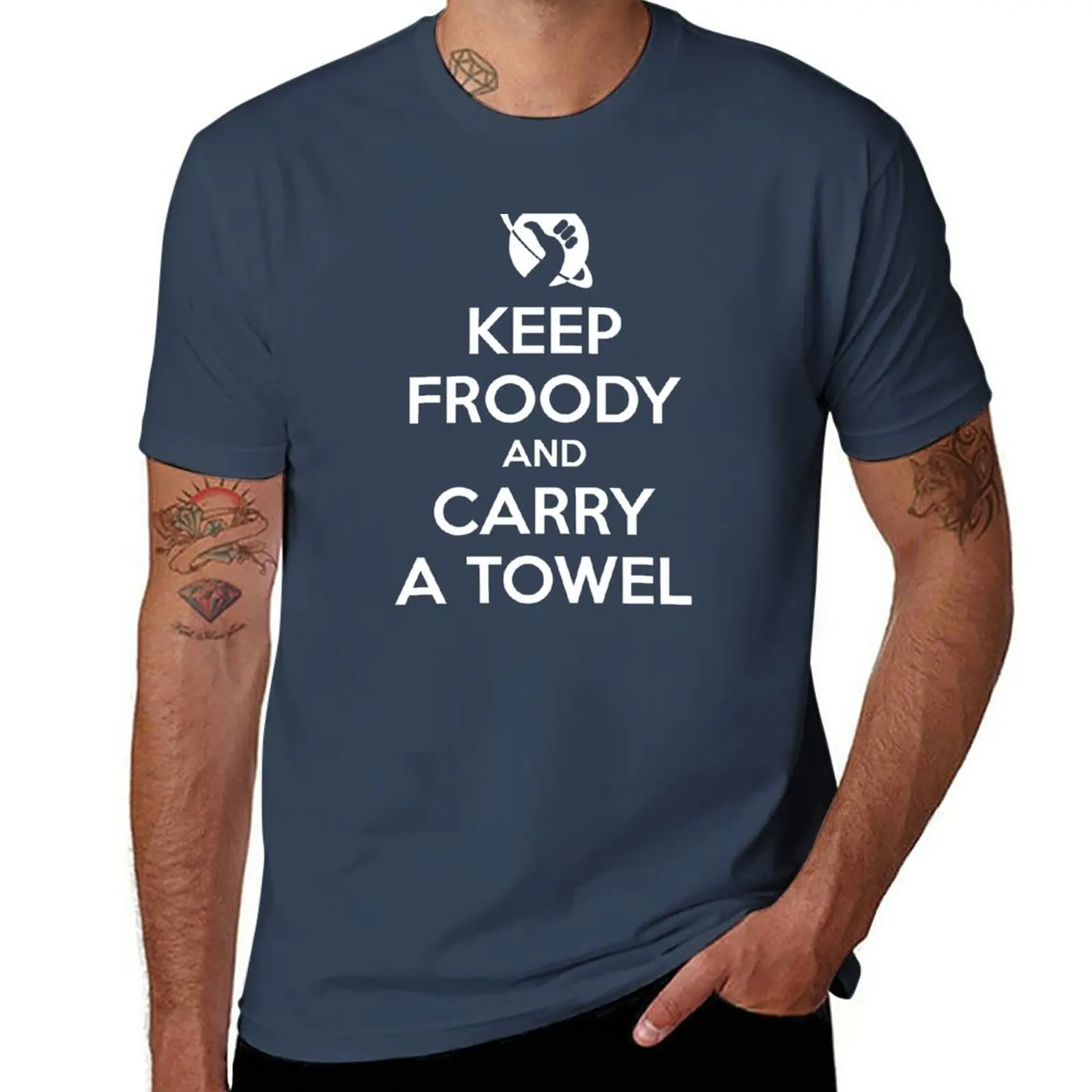Новинка, Футболка Keep Froody и Carry a, футболка с коротким рукавом, милые топы, Мужская одежда, тяжелые футболки для мужчин
Новинка, Футболка Keep Froody и Carry a, футболка с коротким рукавом, милые топы, Мужская одежда, тяжелые футболки для мужчин