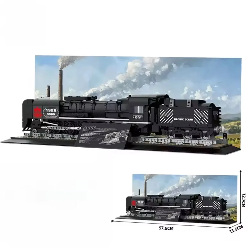 Creative 1IDEAS 546pcs MOC Creativity Steam Locomotive Building Blocks Model 9000 Train Bricks Assembling DIY Toys Boys Gift Set Creative 1IDEAS 546pcs MOC Creativity Steam Locomotive Building Blocks Model 9000 Train Bricks Assembling DIY Toys Boys Gift Set