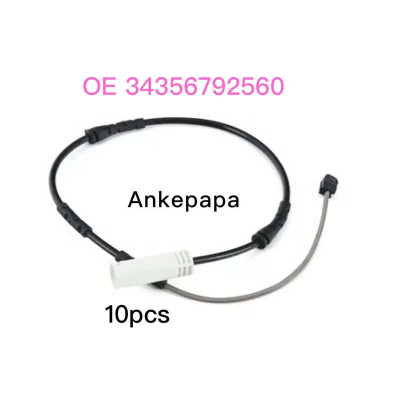 

10PCS OE 34356792560 Front Brake Pad Wear Sensor for BM 3 Series E90 E91 E92 E93 320d 320i 325i 335i Brake Pad Alarm Line