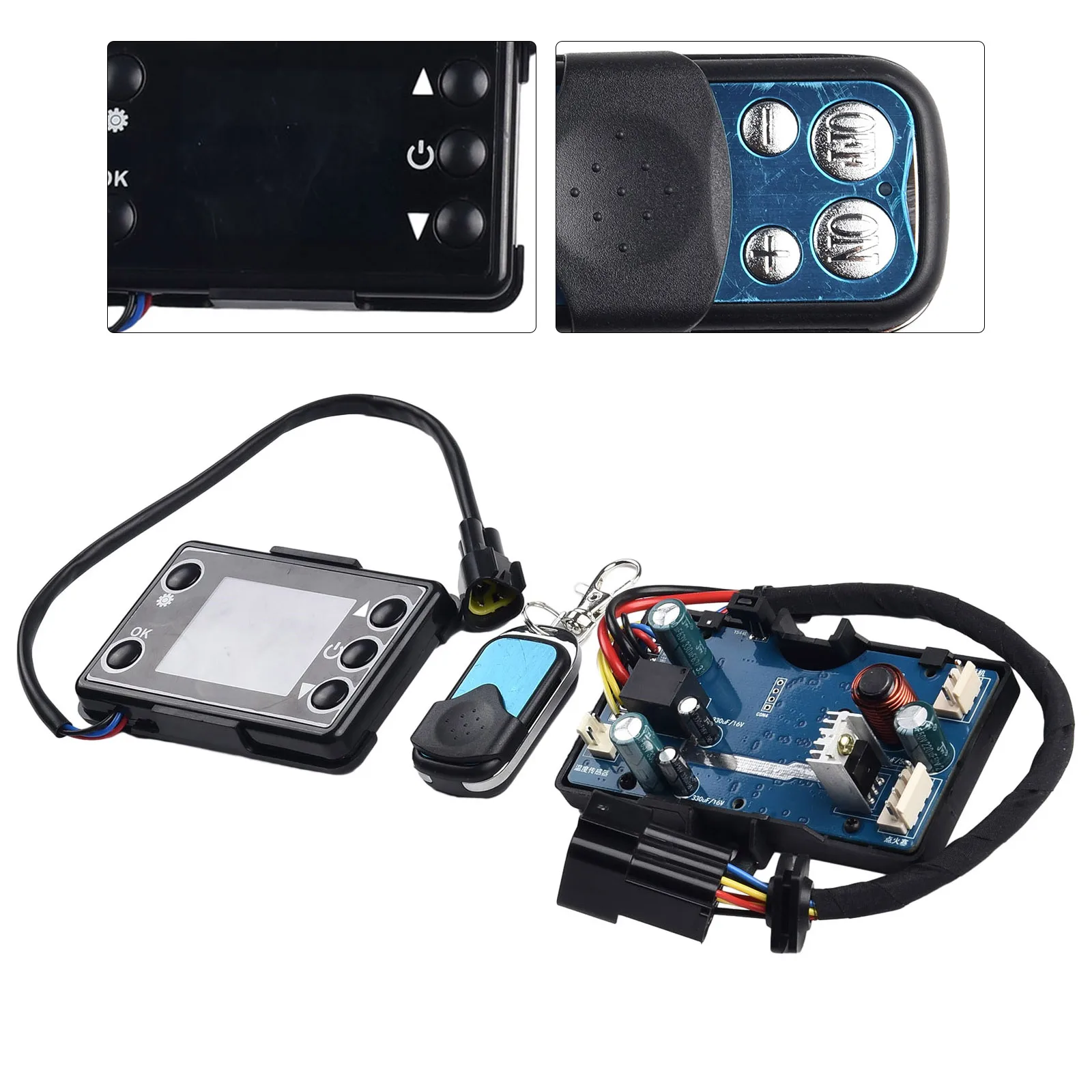 Universal Car Air Diesel Heater 3KW/5KW 12v-24V Motherboard W/ LCD Switch Remote Controller Replacement Car Accessories
Universal Car Air Diesel Heater 3KW/5KW 12v-24V Motherboard W/ LCD Switch Remote Controller Replacement Car Accessories