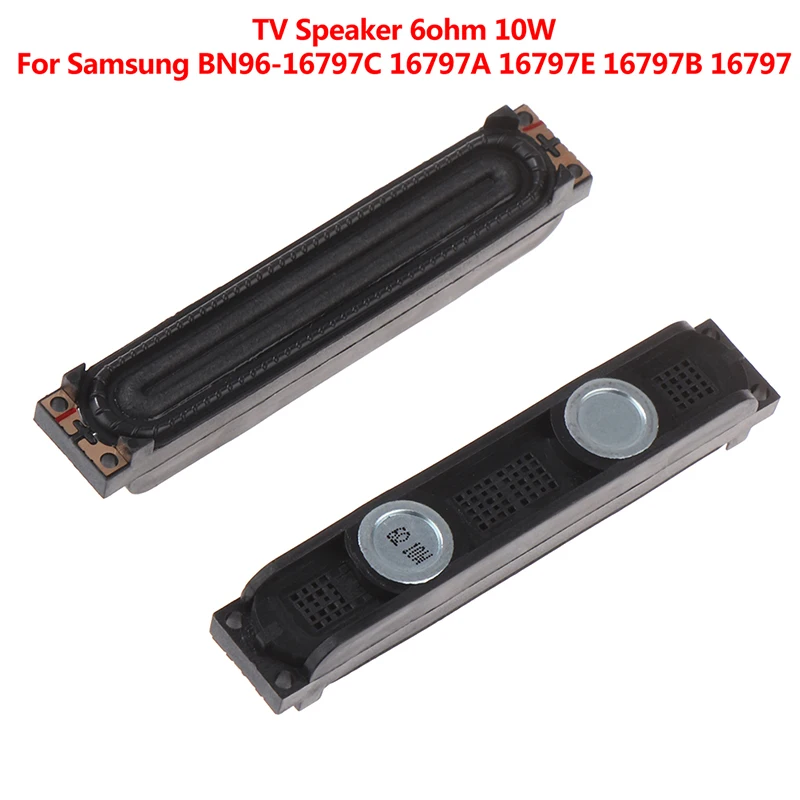 

80*15mm 1Pc/Pair TV Speaker DIY Assembly 6ohm 10W For Samsung BN96-16797C 16797A 16797E 16797B 16797 T27A550