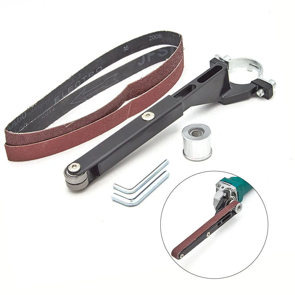 Angle Grinder Modified Sand Belt For Model 100 Grinder Sand Belt Machine Grinder Refitting Belt Sander Woodworking Tool DIY
Angle Grinder Modified Sand Belt For Model 100 Grinder Sand Belt Machine Grinder Refitting Belt Sander Woodworking Tool DIY