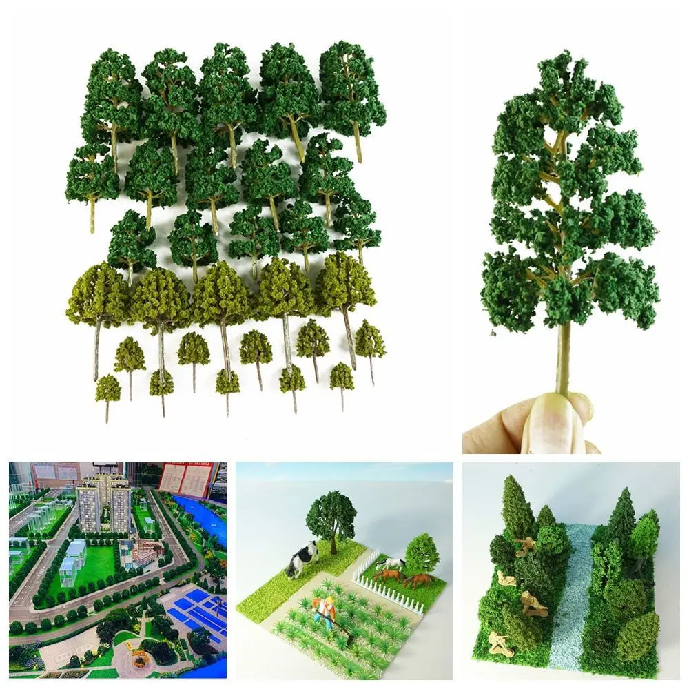 1Set 18-30pcs Dark Green Model Trees Scale Train Park Railroad Layout Wargame Scenery Scene Transparence Toys
1Set 18-30pcs Dark Green Model Trees Scale Train Park Railroad Layout Wargame Scenery Scene Transparence Toys