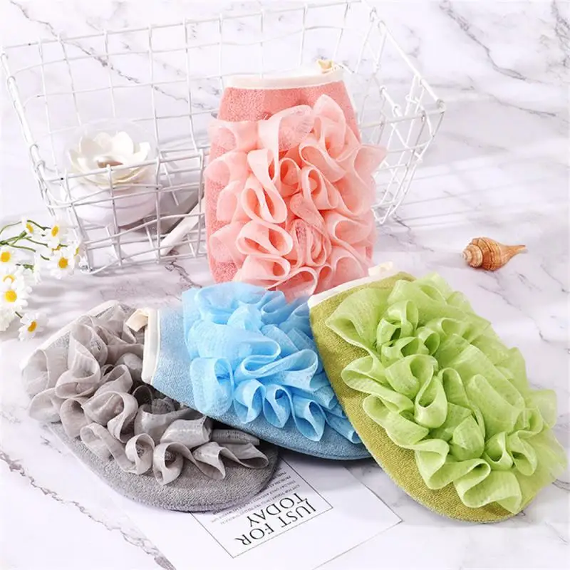 

Bath Flower Easy To Use Gentle Exfoliation Refreshing Shower Improve Blood Circulation Shower Balls Liven Up Your Shower Durable
