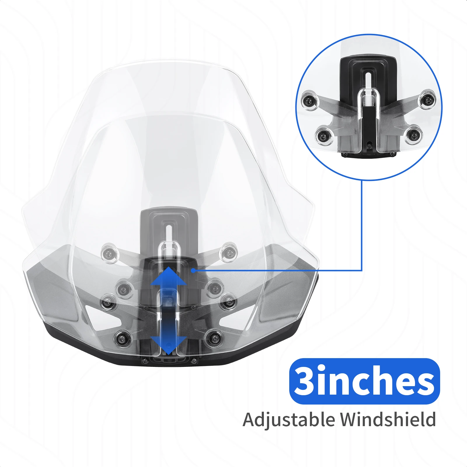 For Can Am Ryker 600 900 Sport & Rally Edition Adjustable Front Translucent Clear Hard Coated Wind shield
For Can Am Ryker 600 900 Sport & Rally Edition Adjustable Front Translucent Clear Hard Coated Wind shield