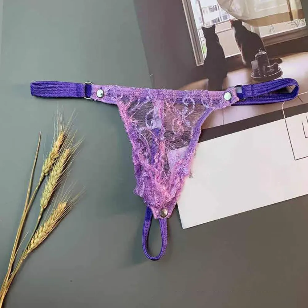 Lace Lingerie Men's Sissy Thong G-String Bulge Pouch Panties Bikini Briefs Measurement Deviation For The Data.
Lace Lingerie Men's Sissy Thong G-String Bulge Pouch Panties Bikini Briefs Measurement Deviation For The Data.