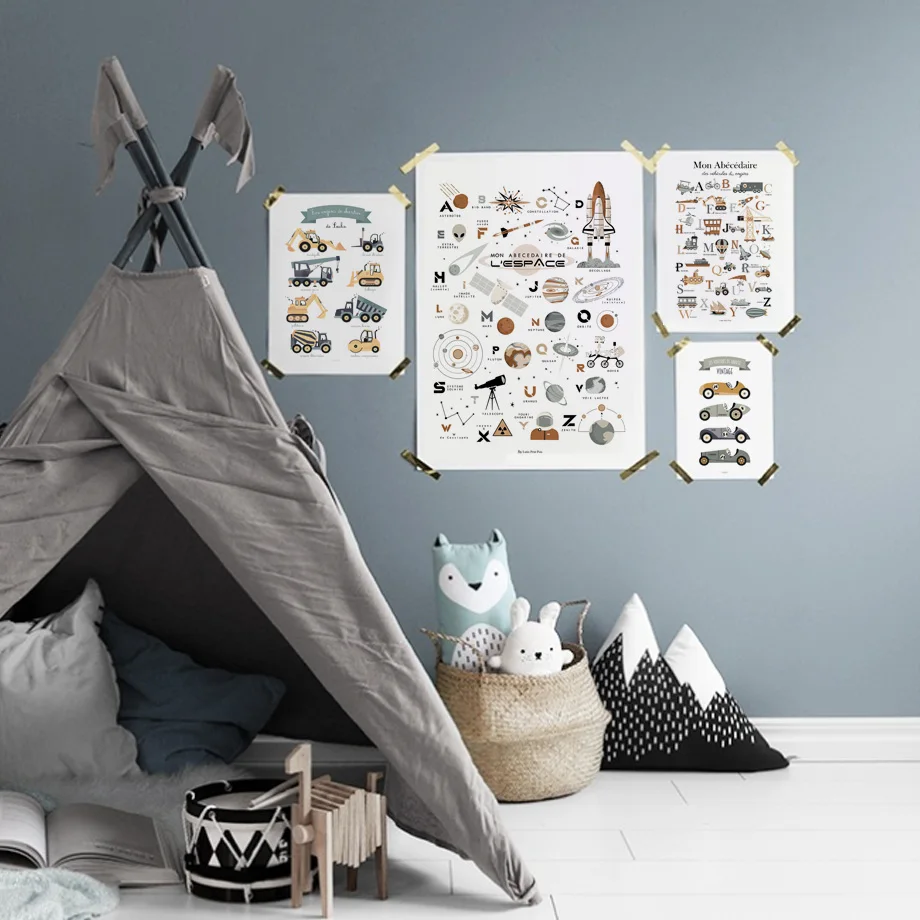 Alphabet Space Marine Animals Transportation Wall Art Print Canvas Painting Nordic Poster Wall Pictures For Living Room Decor
Alphabet Space Marine Animals Transportation Wall Art Print Canvas Painting Nordic Poster Wall Pictures For Living Room Decor