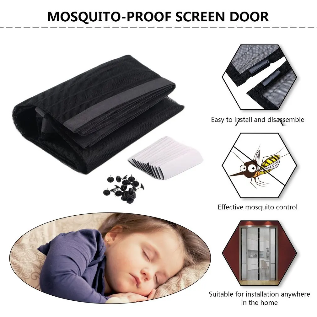 Hot Summer Anti Mosquito Insect Fly Bug Curtains Magnetic Net Mesh Automatic Closing Screen Door Screen Kitchen Curtain
Hot Summer Anti Mosquito Insect Fly Bug Curtains Magnetic Net Mesh Automatic Closing Screen Door Screen Kitchen Curtain