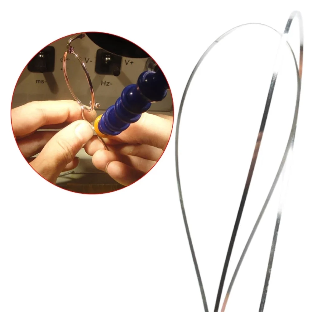 Silver Welding Rod Durable Hot Sale 1.8-2.1ft 1mm Welding Powder Corrosion Resistance Protable Useful Soldering Wire Welding Rod
Silver Welding Rod Durable Hot Sale 1.8-2.1ft 1mm Welding Powder Corrosion Resistance Protable Useful Soldering Wire Welding Rod