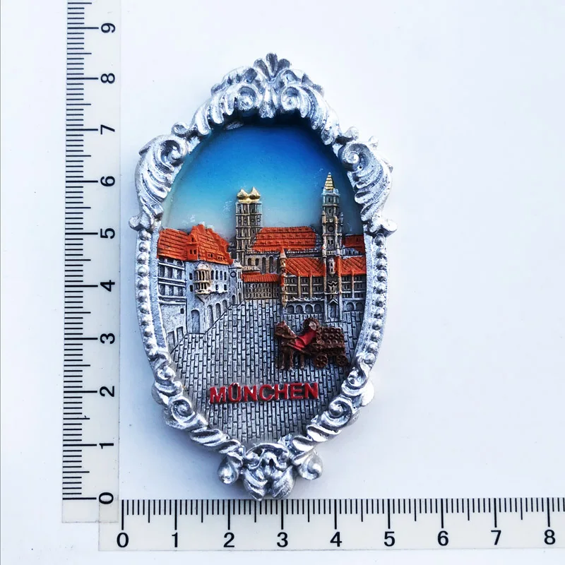 Munich Mirror Street Fridge Magnet Resin Craft Cultural Flavor Message Stickers Tourism Souvenir Decoration
Munich Mirror Street Fridge Magnet Resin Craft Cultural Flavor Message Stickers Tourism Souvenir Decoration