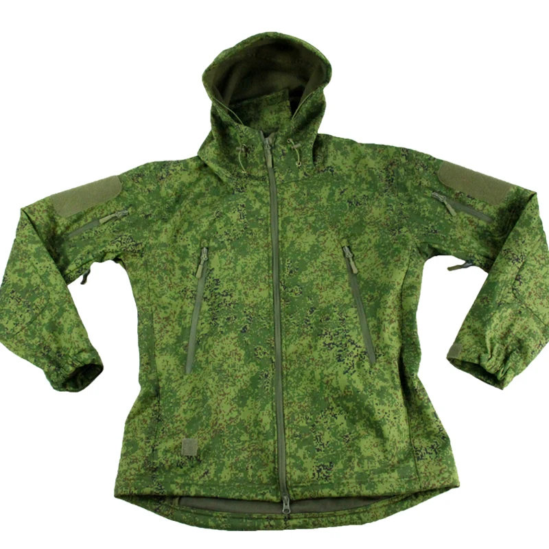 

SMTP WZ1 Russian Emr jacket camouflage little green man outdoor mountaineering waterproof, cold and warm emergency jacket
