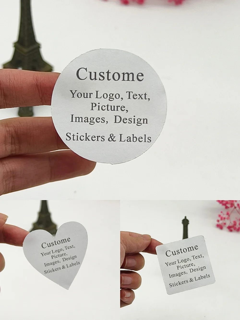 Custom Stickers, Personalised, Wedding, Favors Labels, Logo, Photo, Baptism, Birthday, Eyelash, Lips, Wholesale, 100 Pcs
Custom Stickers, Personalised, Wedding, Favors Labels, Logo, Photo, Baptism, Birthday, Eyelash, Lips, Wholesale, 100 Pcs
