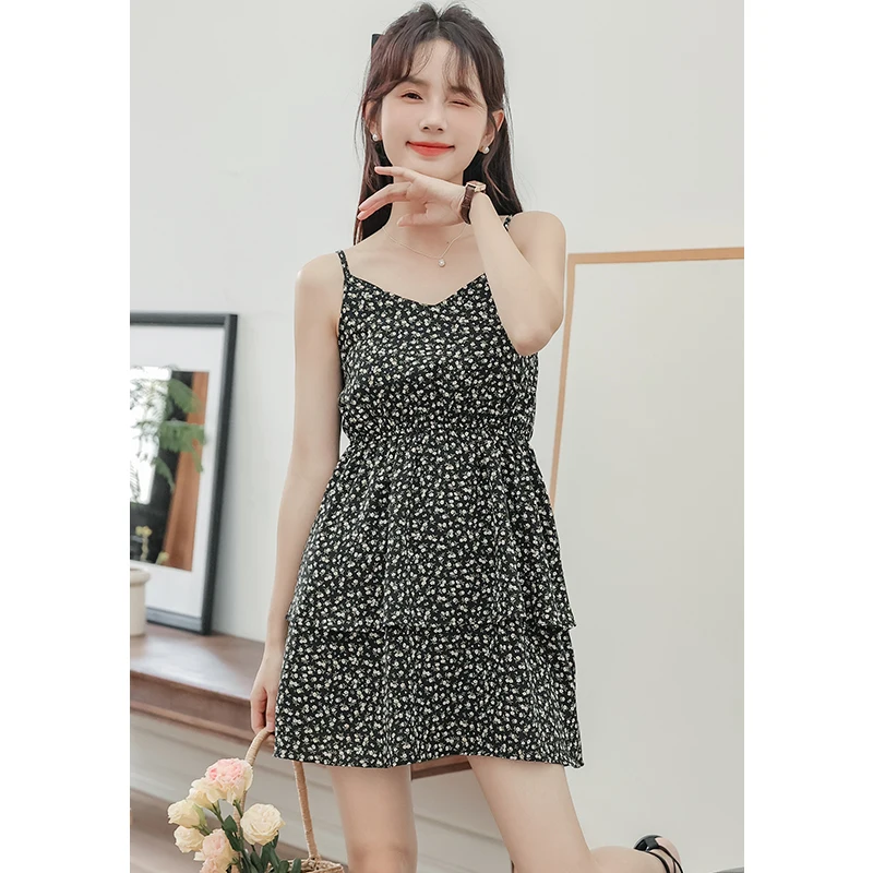 2023 Summer New Women's Strap Dress Sweet and Fashionable Versatile Printed Collar V-Neck Free Shipping
2023 Summer New Women's Strap Dress Sweet and Fashionable Versatile Printed Collar V-Neck Free Shipping