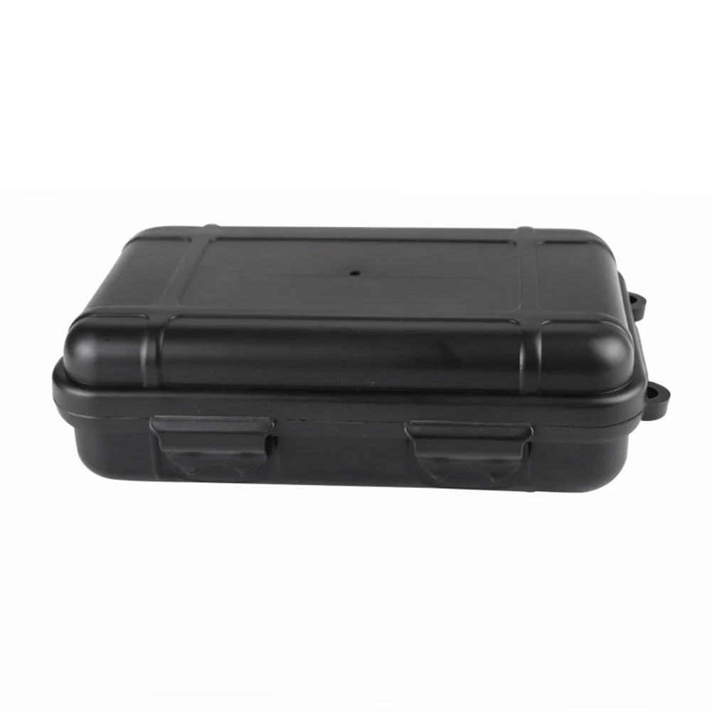 

1pc Outdoor Portable Plastic Storage Box Waterproof Survival Sealed Box Dustproof Shockproof For Camping Hiking Off-road Parts